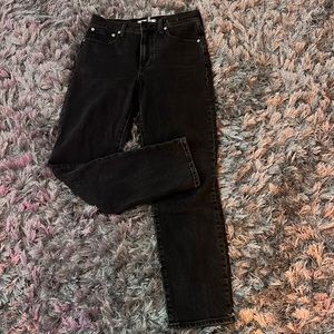 Madewell Perfect Vintage Jean Starkey Wash (black wash)